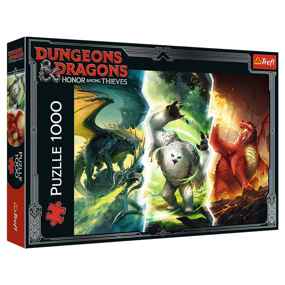 Trefl - D&D: Legendary Monsters of Faerun Puzzle (1000)