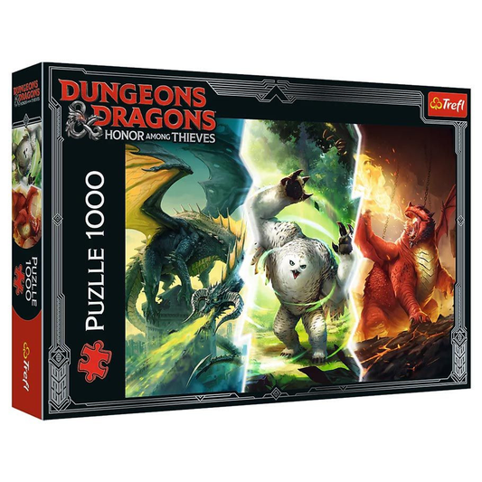 Trefl - D&D: Legendary Monsters of Faerun Puzzle (1000)