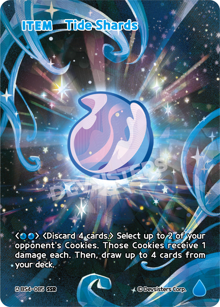 CookieRun TCG - Tide Shards [BS4-085 SSR]
