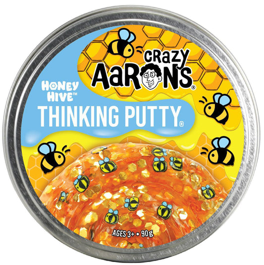 Crazy Aaron's: Honey Hive - Full Size 4" Thinking Putty Tin
