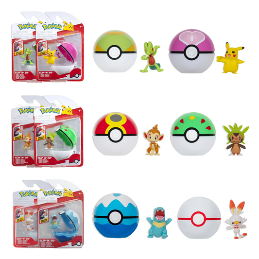 Pokeball Clip 'N' Go Battle Figure