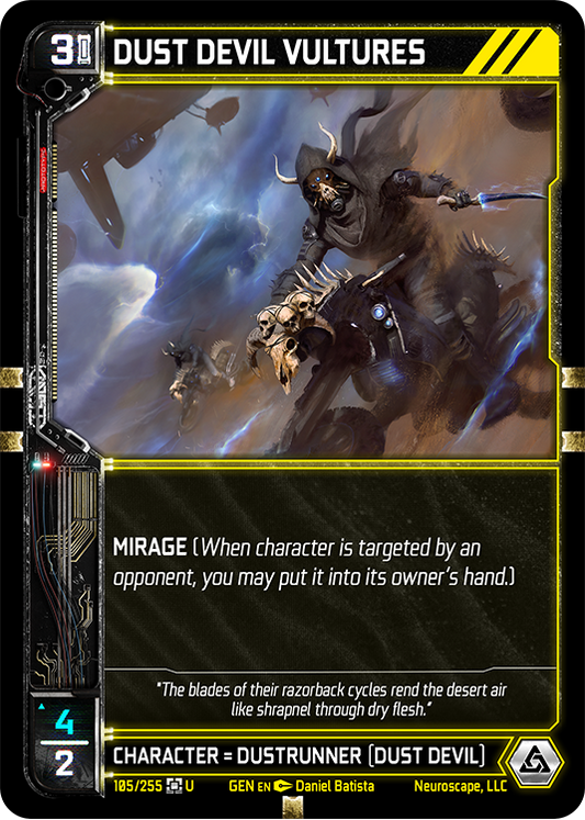Neuroscape TCG - Dust Devil Vultures GEN-105