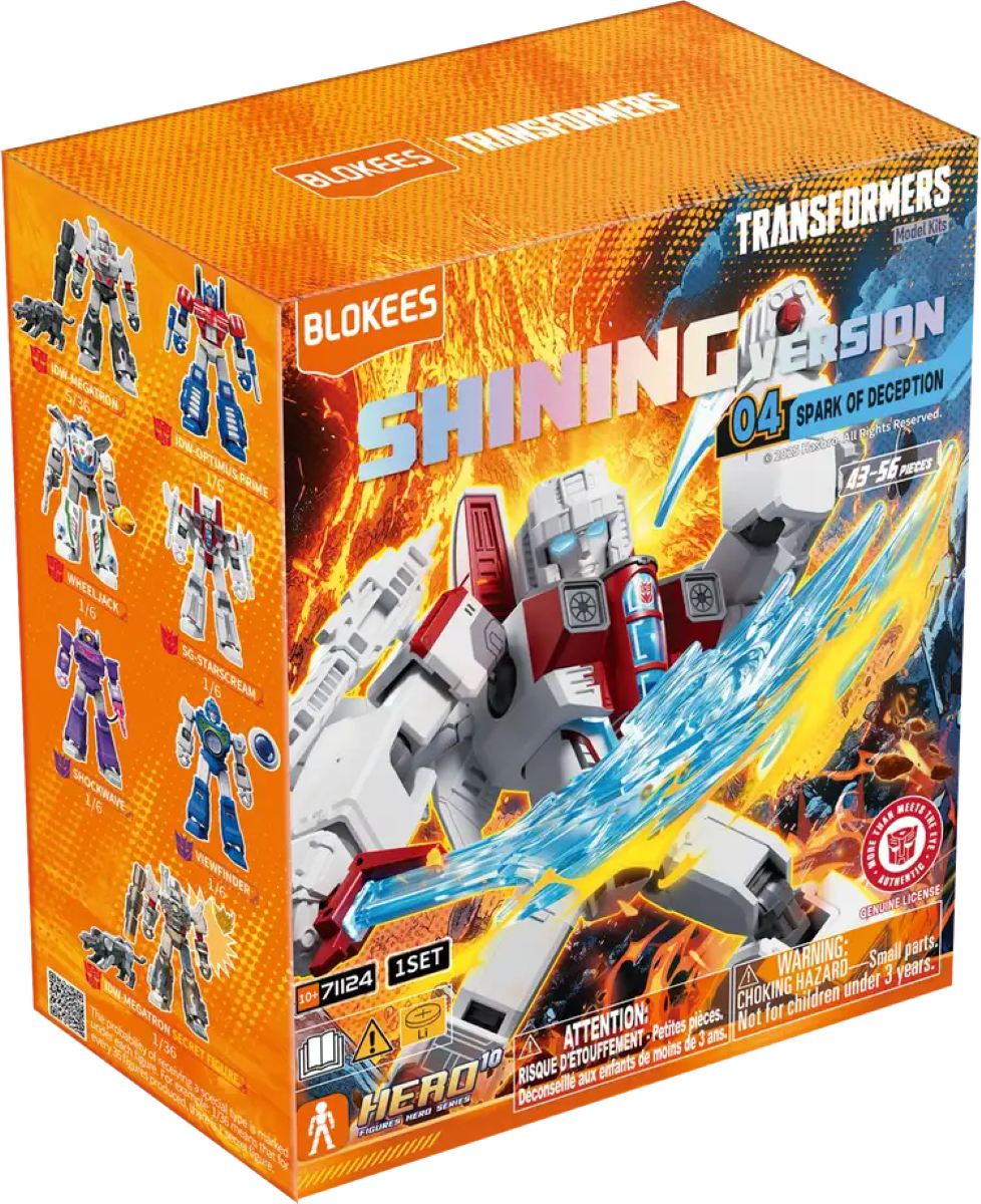 Blokees: Transformers - 4" Shining Version 04 Spark of Deception (71124) BLIND BOX