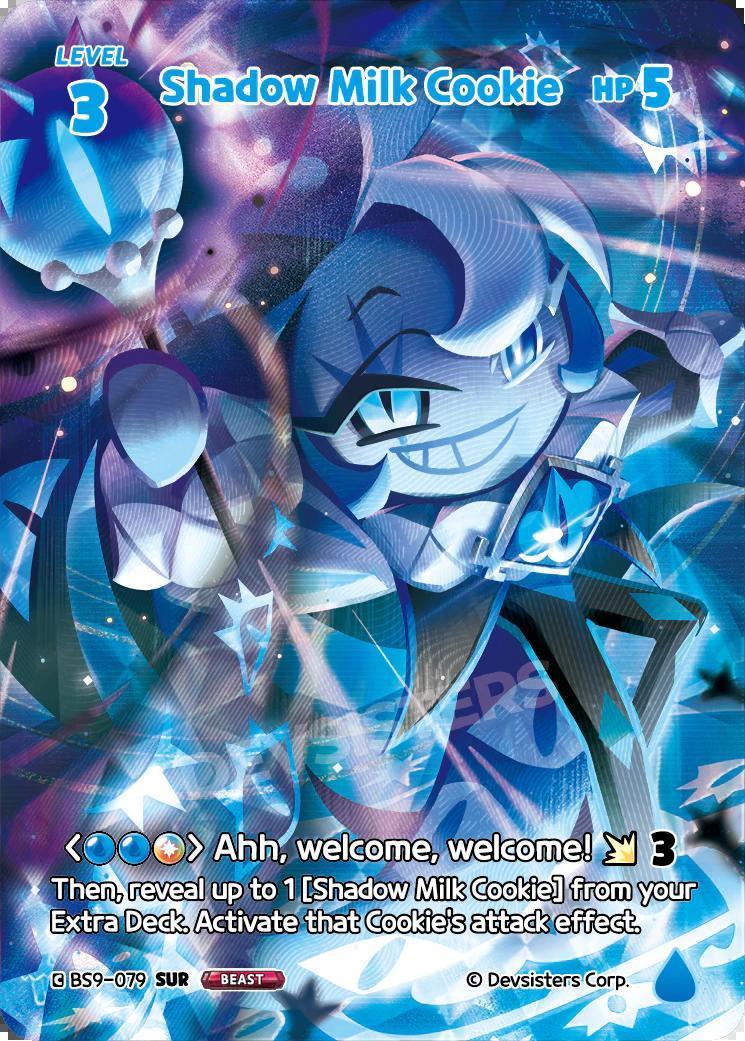 CookieRun TCG - Shadow Milk Cookie [BS9-079 SUR]
