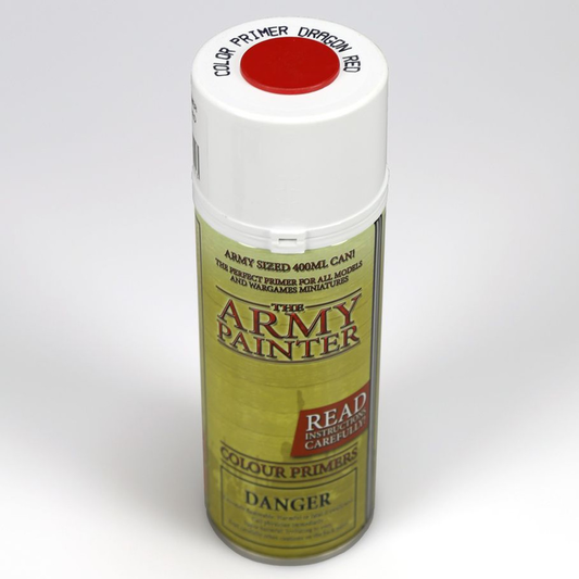 The Army Painter - Primer: Colour Dragon Red (400ml)
