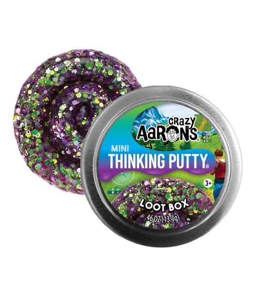 Crazy Aaron's: Loot Box - Mini Thinking Putty Tin (0.47 oz)