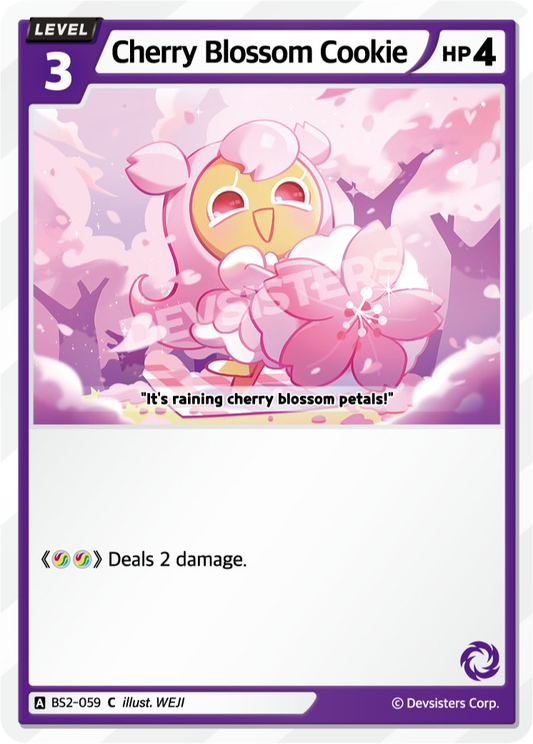 CookieRun TCG - Cherry Blossom Cookie [BS2-059 C]