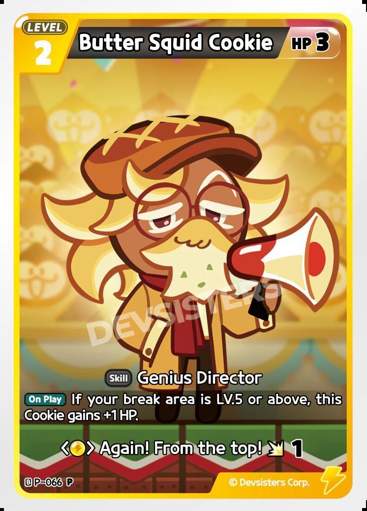 CookieRun TCG - Butter Squid Cookie [P-066]