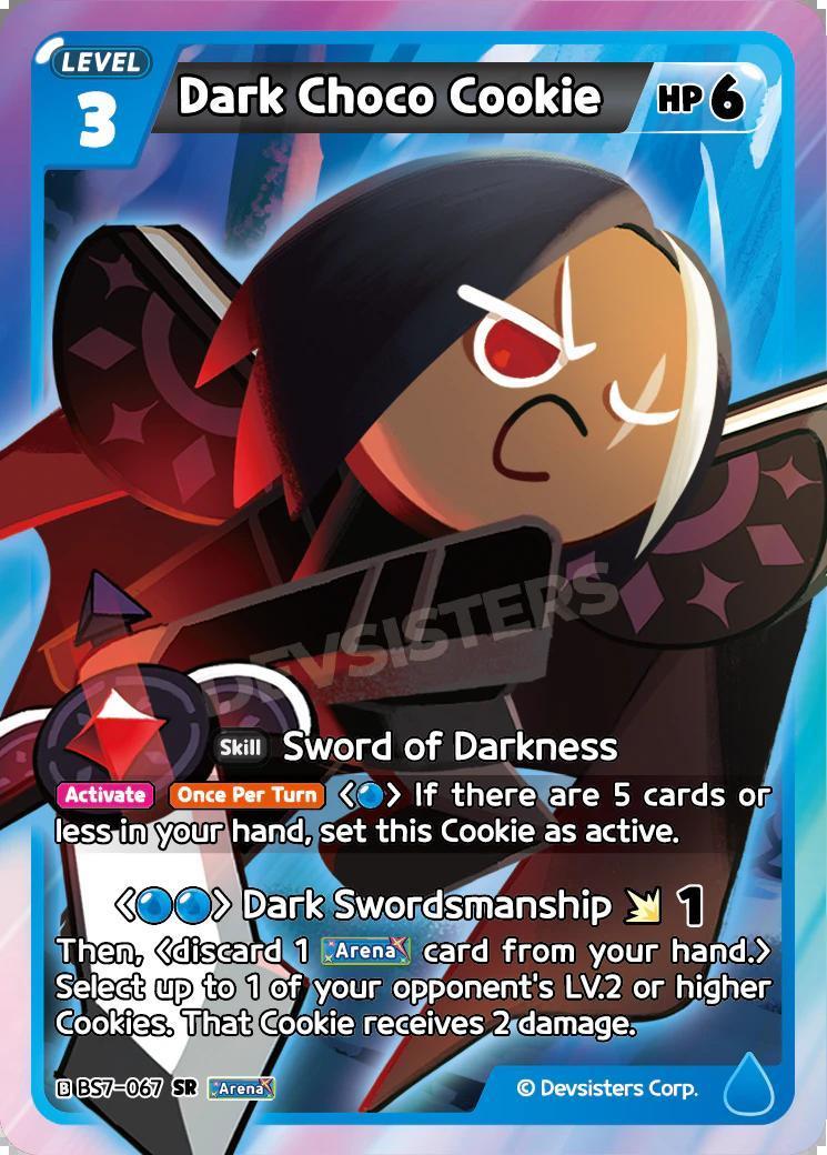 CookieRun TCG - Dark Choco Cookie [BS7-067 SR]