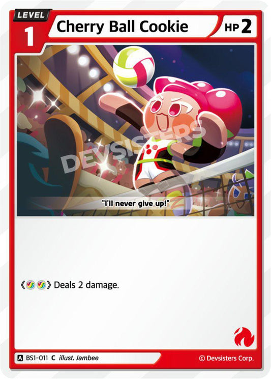 CookieRun TCG - Cherry Ball Cookie [BS1‑011 C]