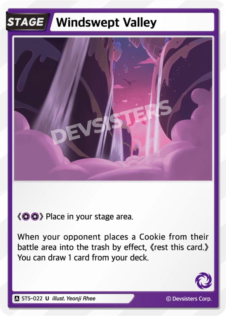 CookieRun TCG - Windswept Valley [ST5-022 U]