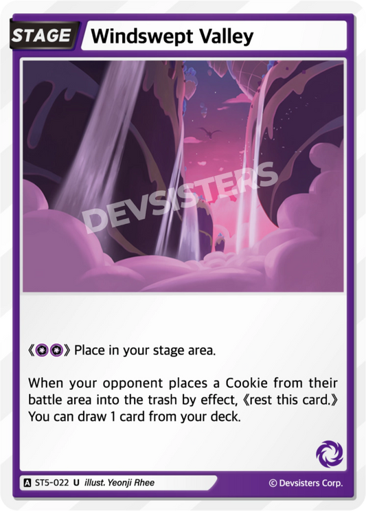CookieRun TCG - Windswept Valley [ST5-022 U]