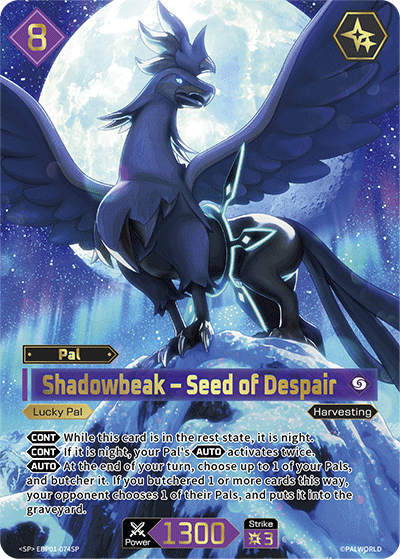 Palworld TCG - Shadowbeak – Seed of Despair [EBP01-074SP]