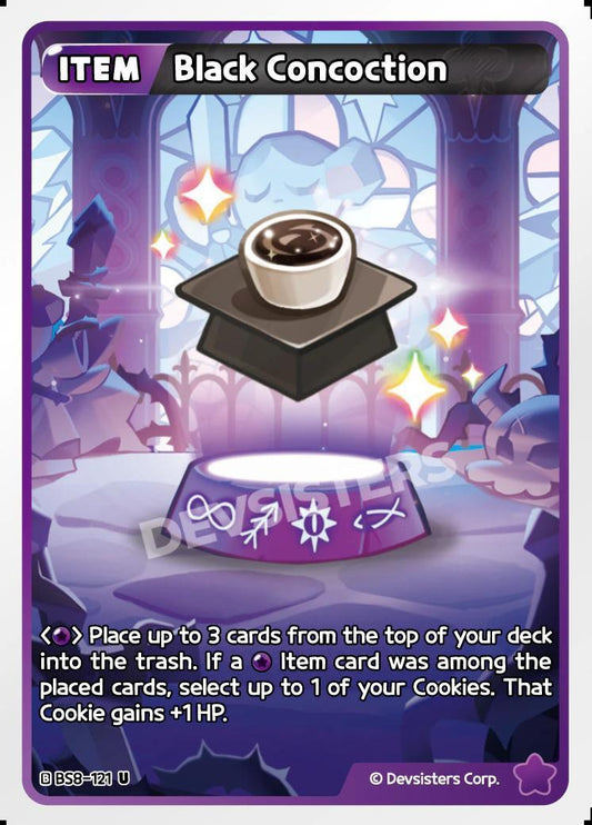 CookieRun TCG - Black Concoction [BS8-121 U]