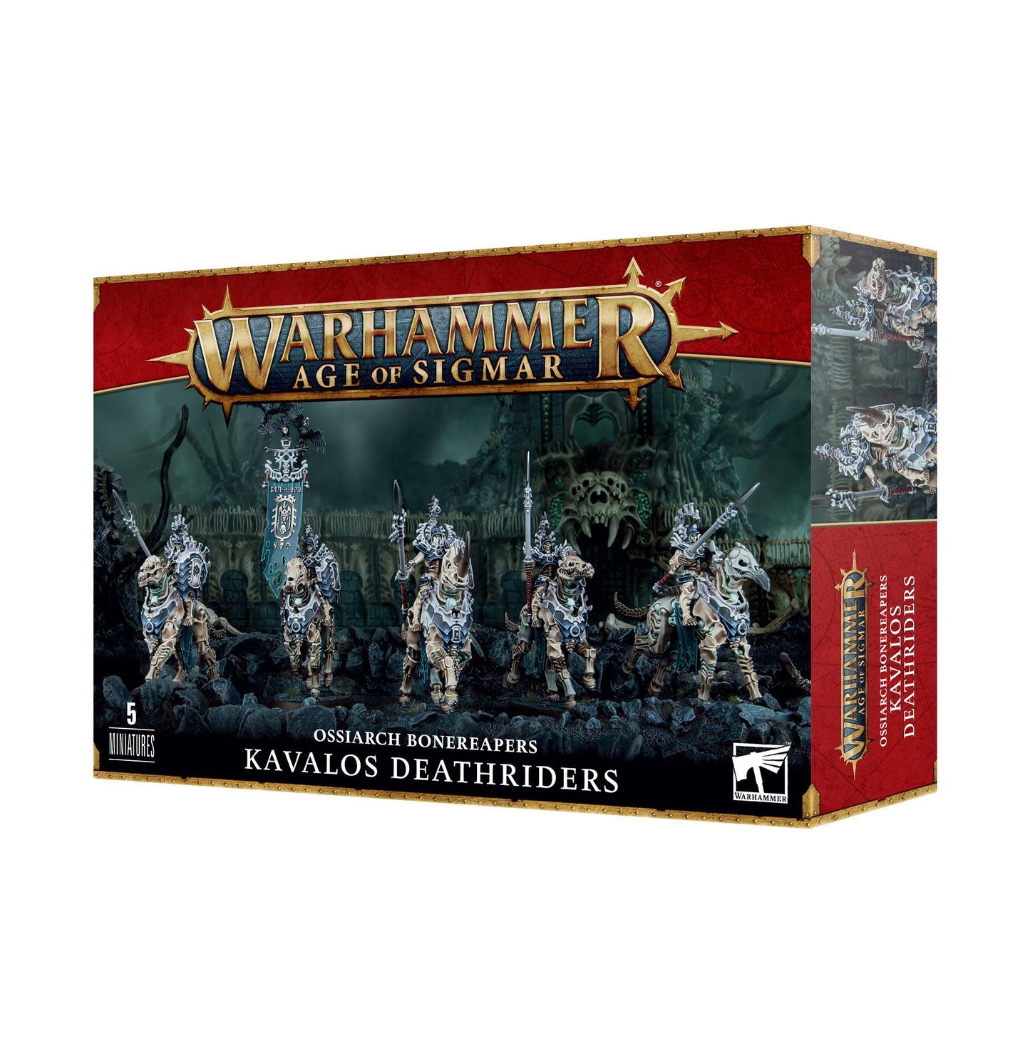 Warhammer Age of Sigmar - Ossiarch Bonereapers: Kavalos Deathriders