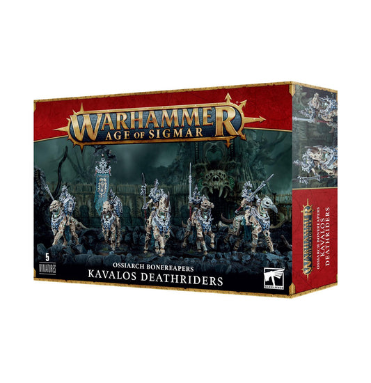 Warhammer Age of Sigmar - Ossiarch Bonereapers: Kavalos Deathriders