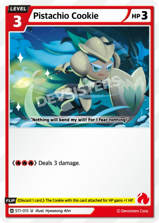 CookieRun TCG - Pistachio Cookie [ST1-015 U]