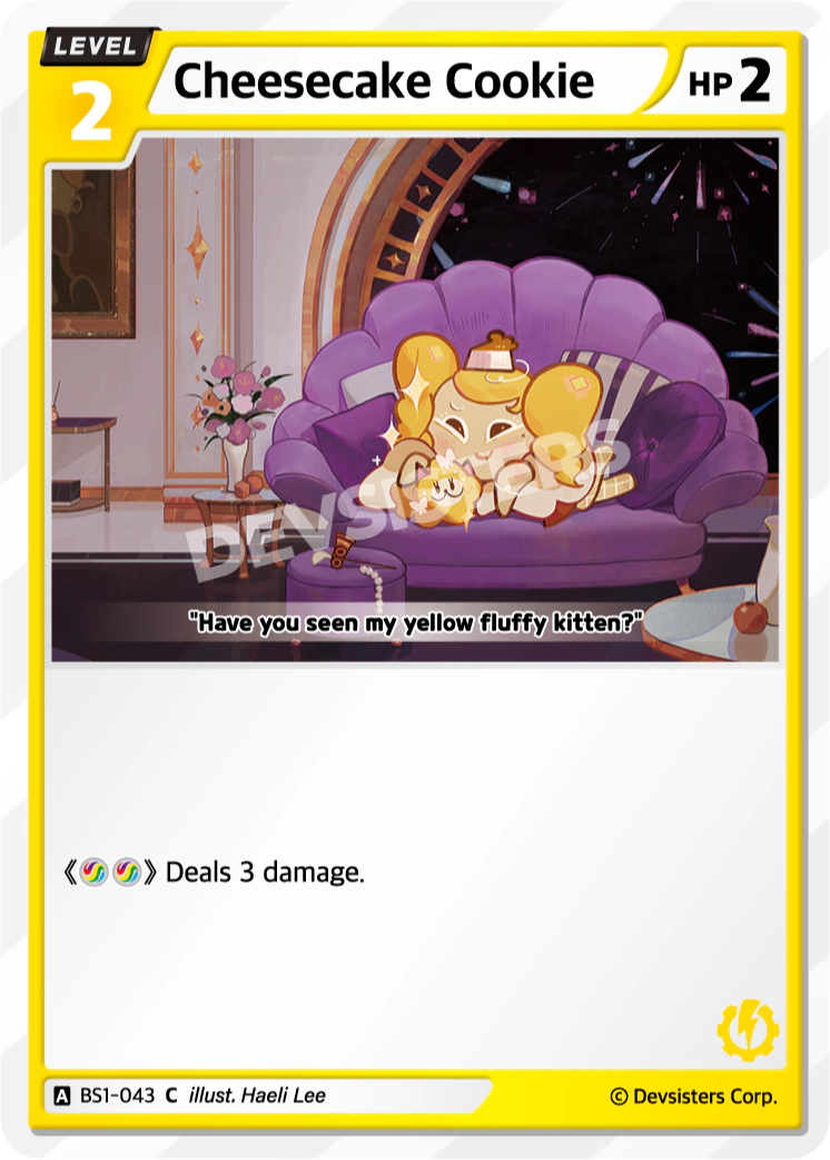 CookieRun TCG - Cheesecake Cookie [BS1‑043 C]