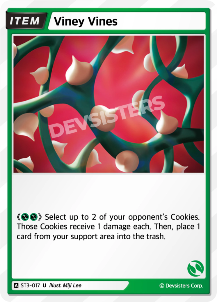 CookieRun TCG - Viney Vines [ST3-017 U]