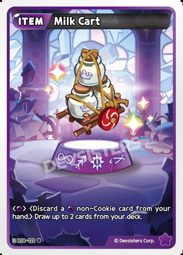 CookieRun TCG - Milk Cart [BS8-122 U]