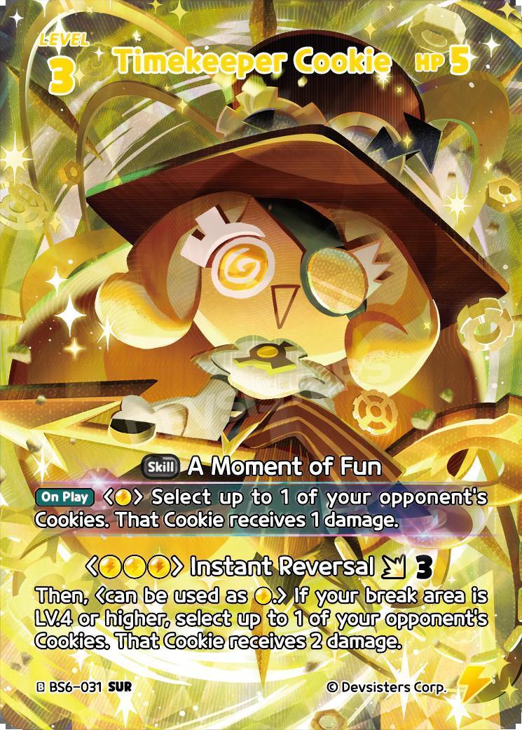 CookieRun TCG - Timekeeper Cookie [BS6-031 SUR]