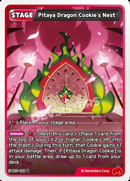 CookieRun TCG - Pitaya Dragon Cookie's Nest [BS5-022 U]