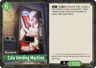 Palworld TCG - Cola Vending Machine [EBP01-064SR]