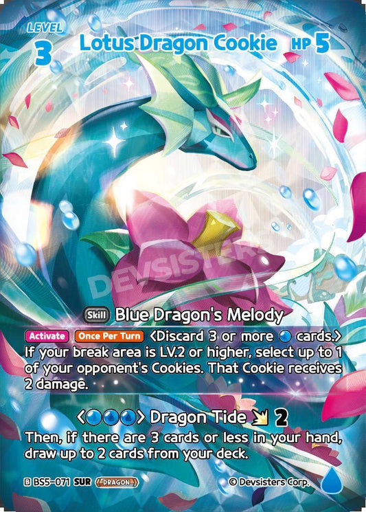 CookieRun TCG - Lotus Dragon Cookie [BS5-071 SUR]