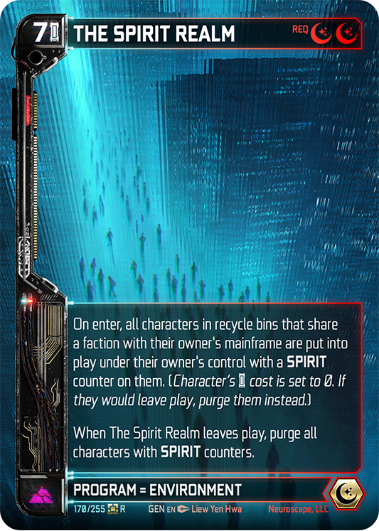 Neuroscape TCG - The Spirit Realm GEN-170