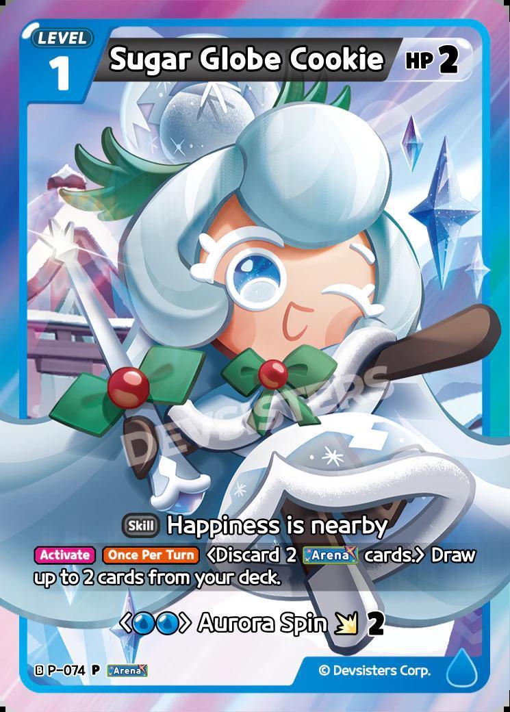 CookieRun TCG - Sugar Globe Cookie [P-074]