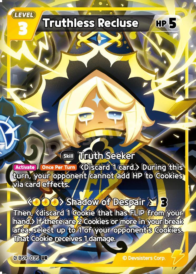 CookieRun TCG - Truthless Recluse [BS9-035 UR]