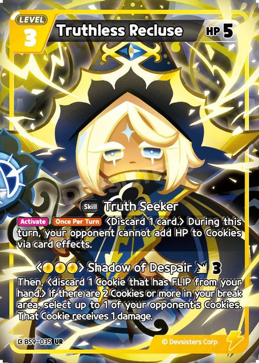 CookieRun TCG - Truthless Recluse [BS9-035 UR]