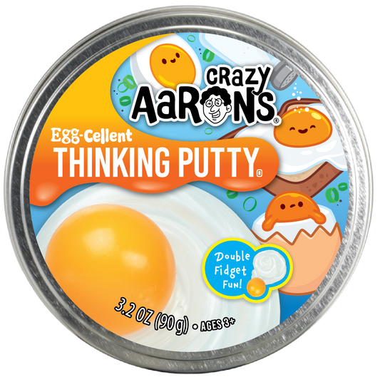 Crazy Aaron's: Eggcellent - Full Size 4" Thinking Putty Tin