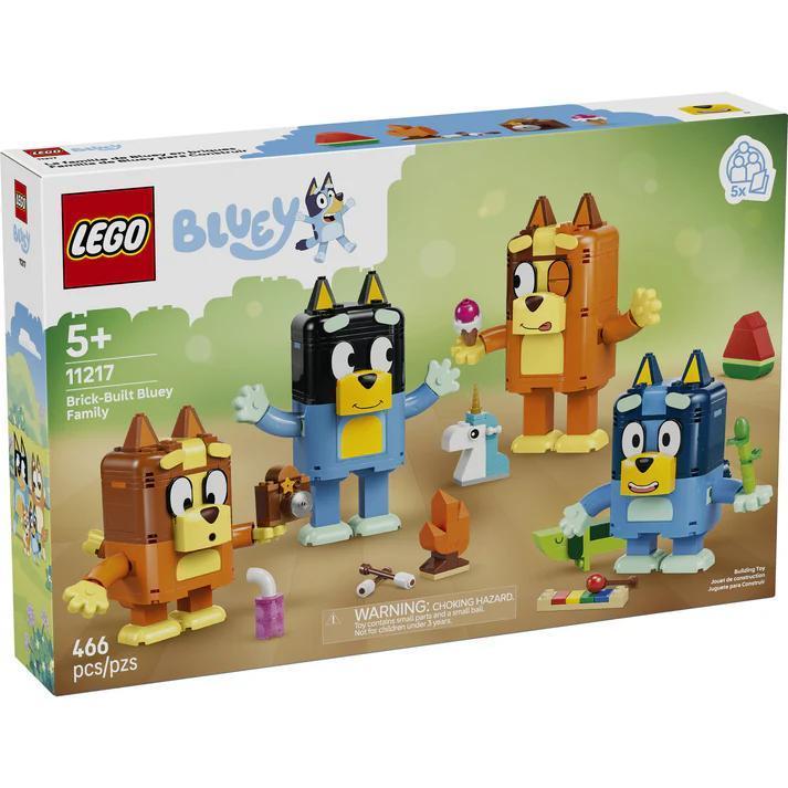 LEGO® Bluey Brick-Built Bluey Family | 11217