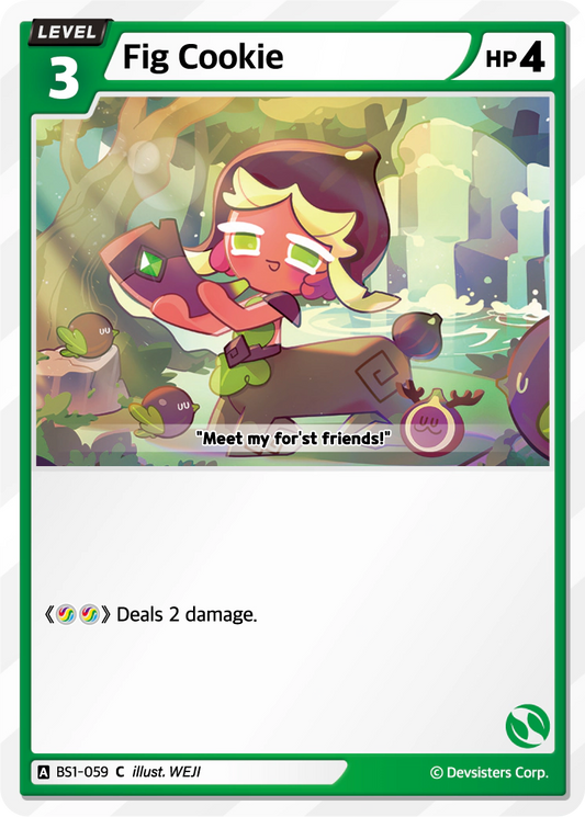 CookieRun TCG - Fig Cookie [BS1-059 C]