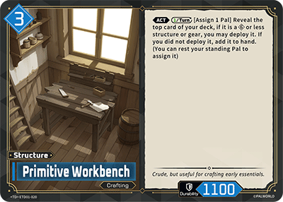 Palworld TCG - Primitive Workbench [ETD01-020TD]