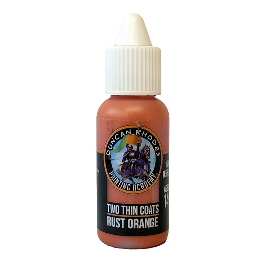 Two Thin Coats - Rust Orange (15ml)