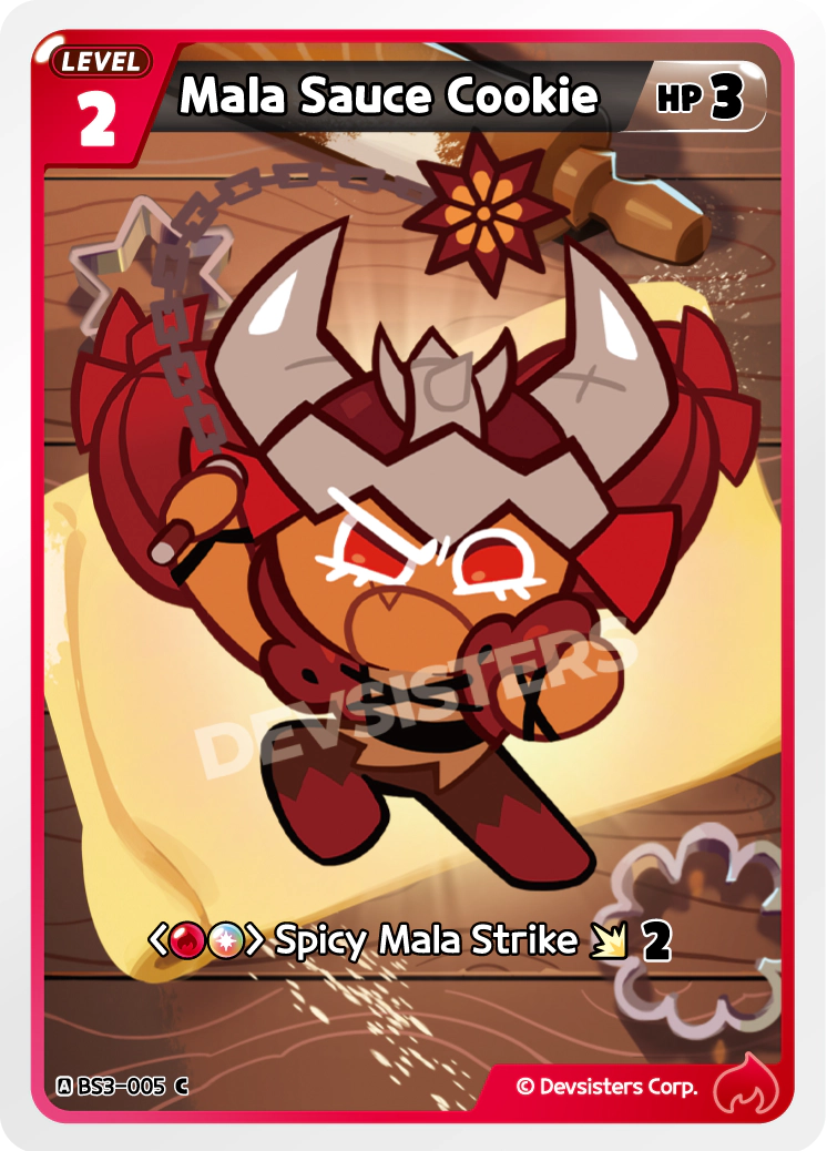 CookieRun TCG - Mala Sauce Cookie [BS3-005 C]