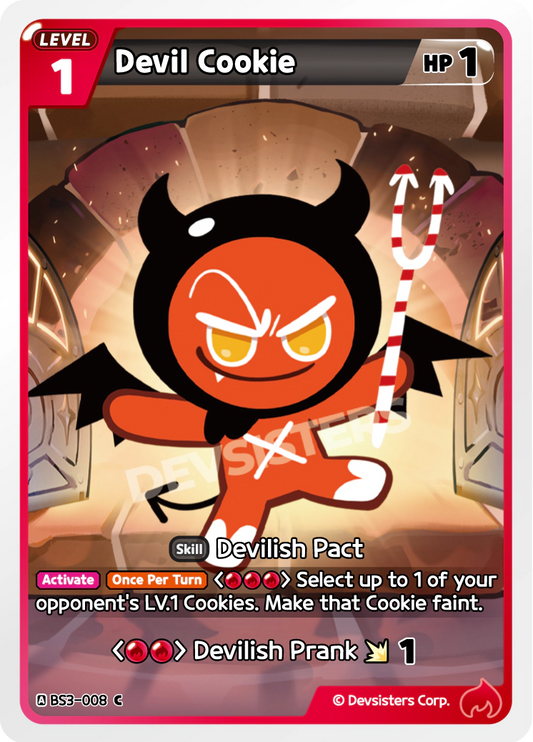 CookieRun TCG - Devil Cookie [BS3-008 C]