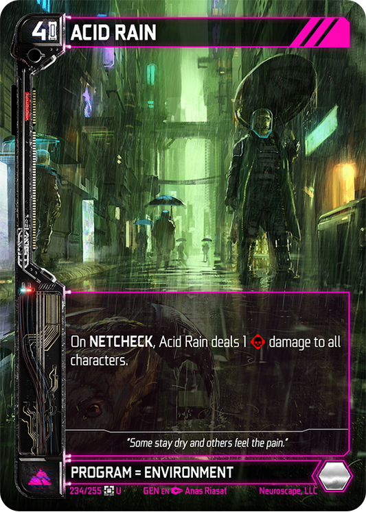 Neuroscape TCG - Acid Rain GEN-234