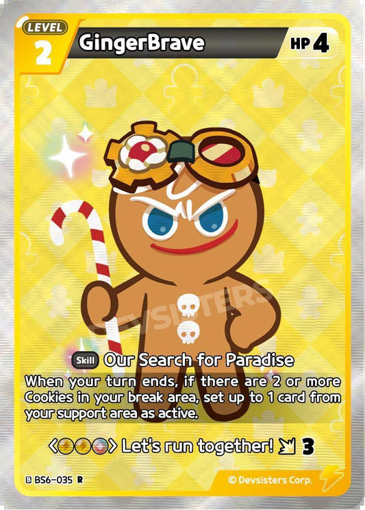 CookieRun TCG - GingerBrave [BS6-035 R]