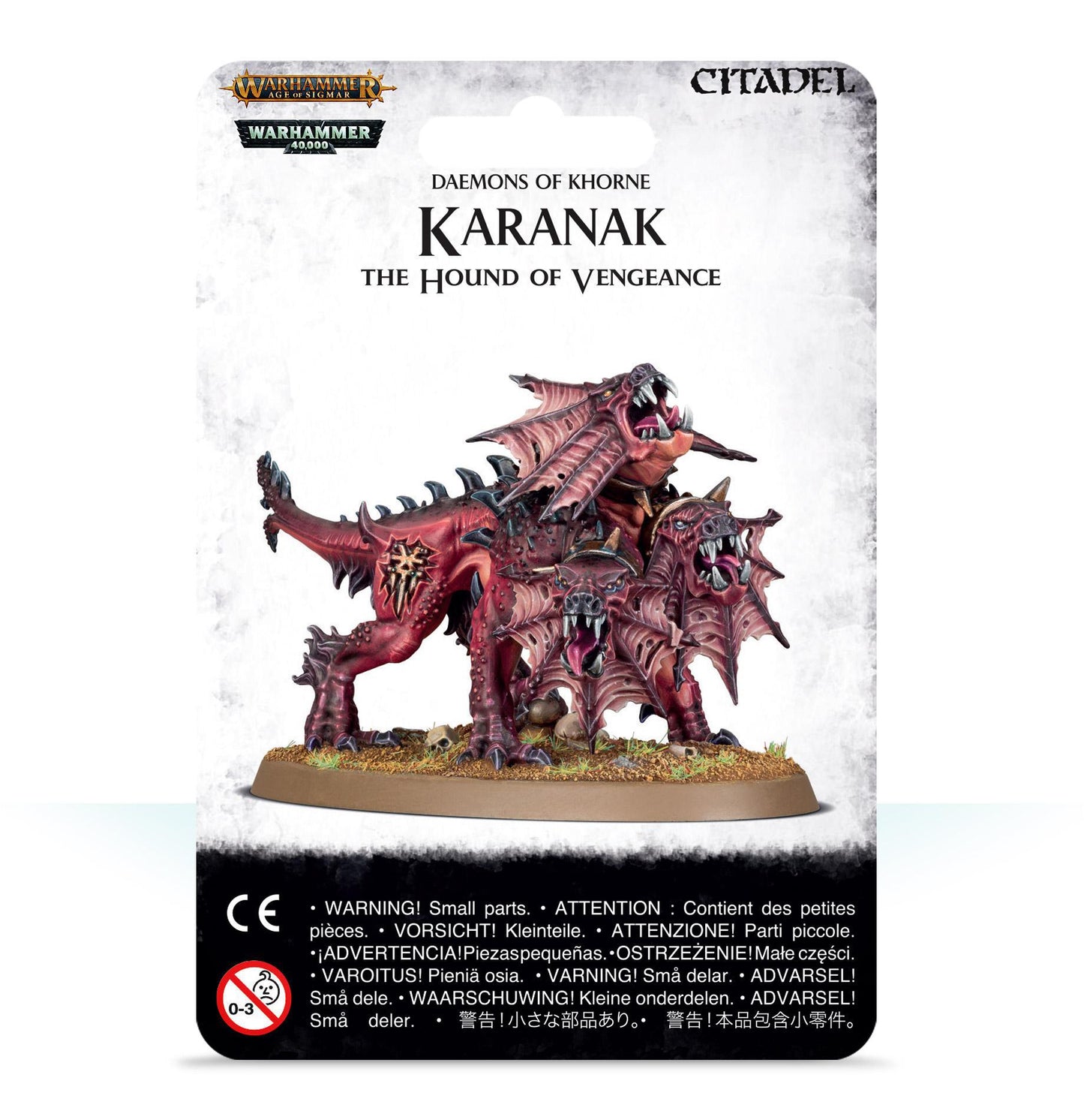 Warhammer Age of Sigmar - Daemons of Khorne: Karanak, The Hound of Vengeance