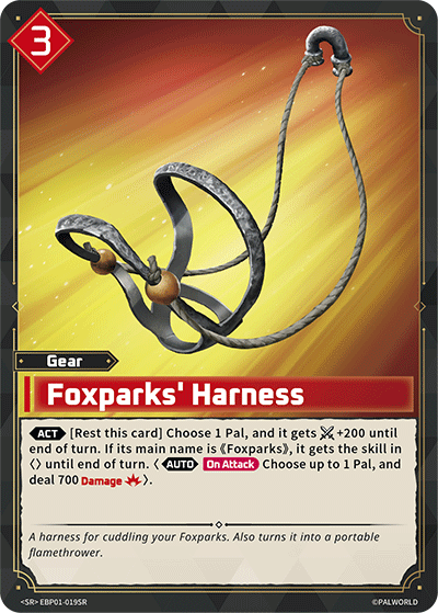 Palworld TCG - Foxparks' Harness [EBP01-019SR]