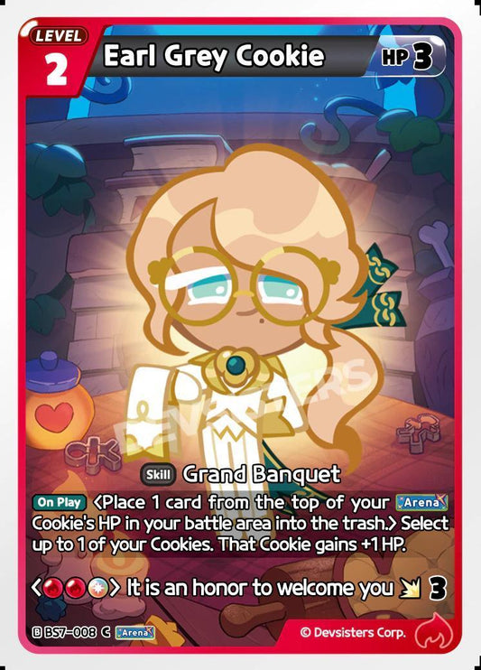 CookieRun TCG - Earl Grey Cookie [BS7-008 C]