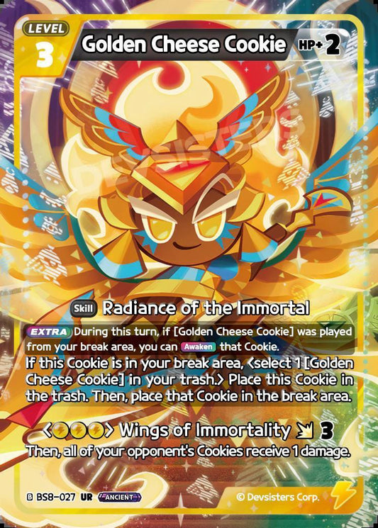 CookieRun TCG - Golden Cheese Cookie [BS8-027 UR]