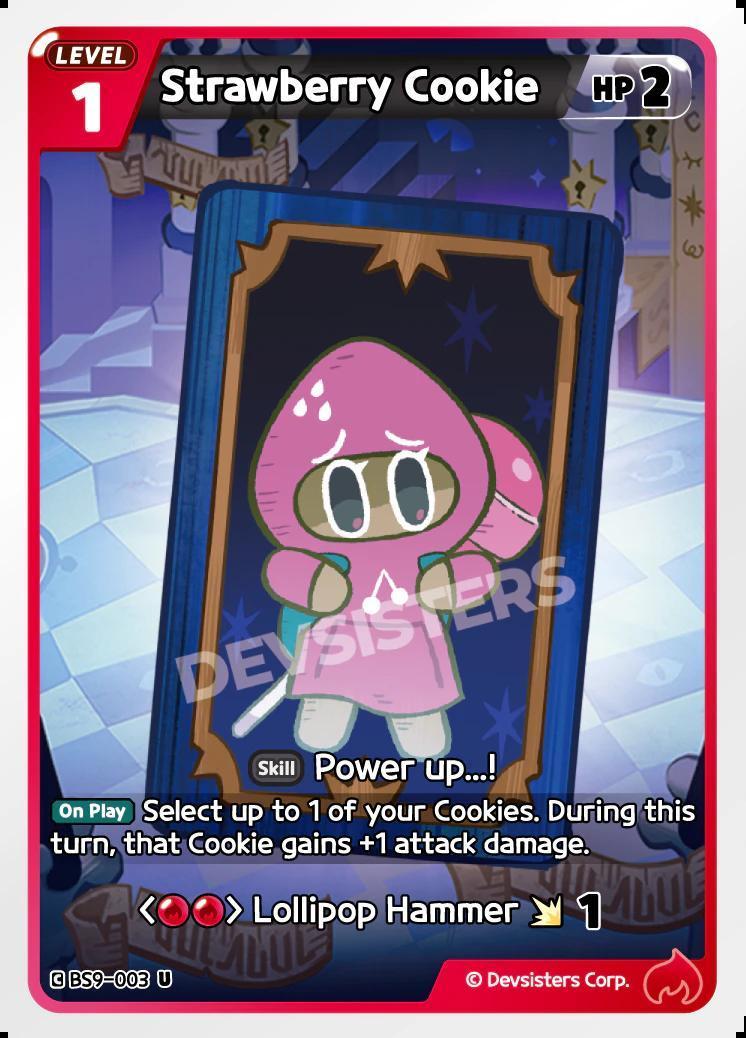 CookieRun TCG - Strawberry Cookie [BS9-003 U]