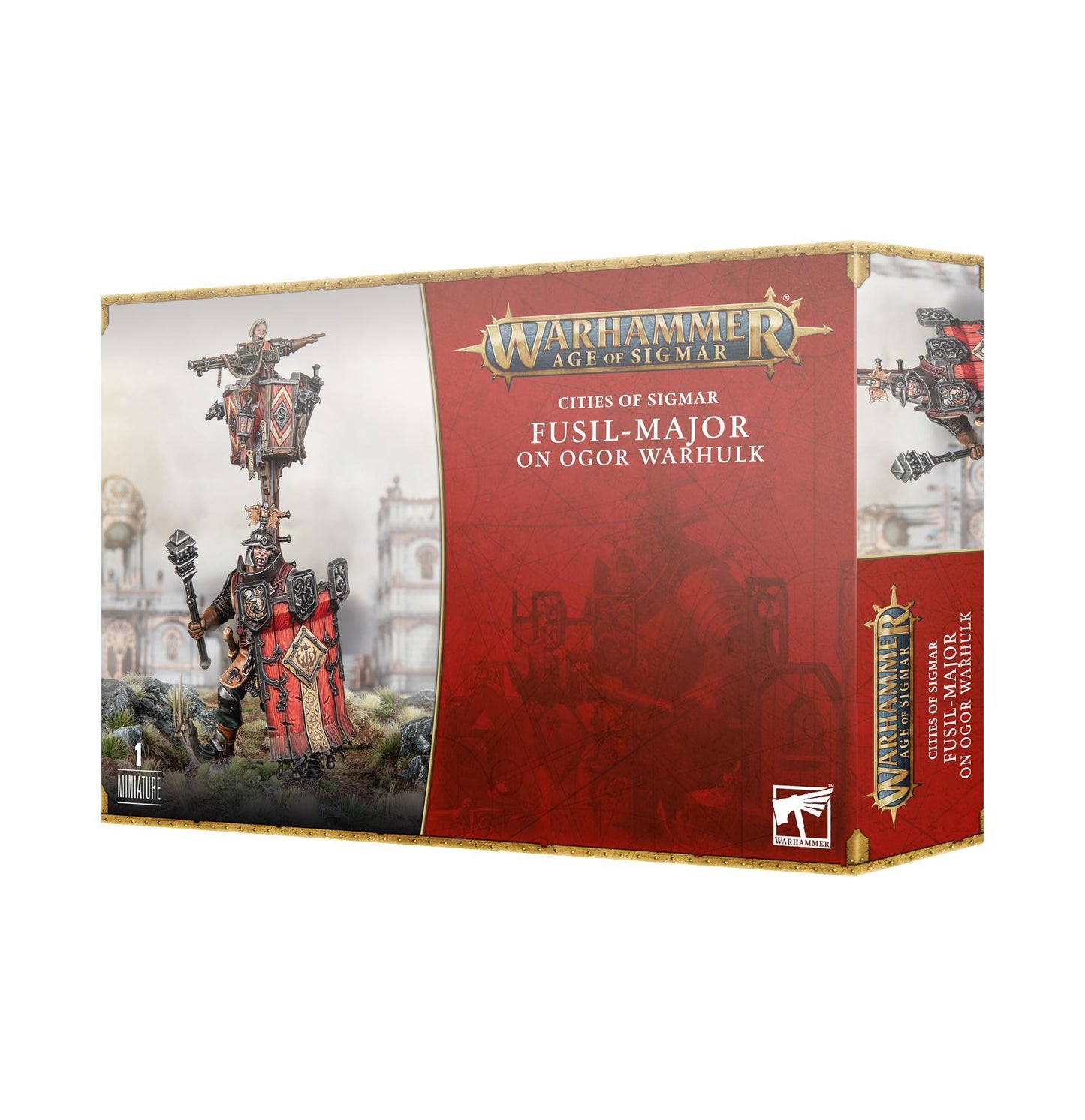 Warhammer Age of Sigmar - Cities Of Sigmar: Fusil-Major On Ogor Warhulk