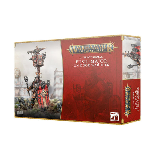 Warhammer Age of Sigmar - Cities Of Sigmar: Fusil-Major On Ogor Warhulk
