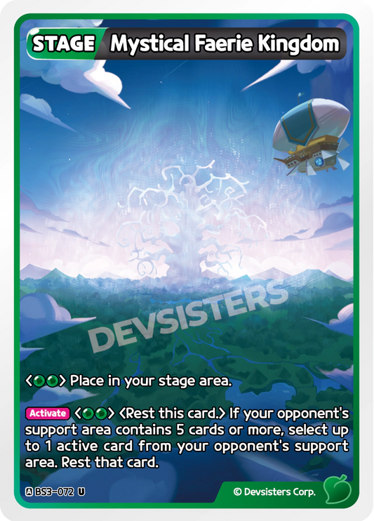 CookieRun TCG - Mystical Faerie Kingdom [BS3-072 U]