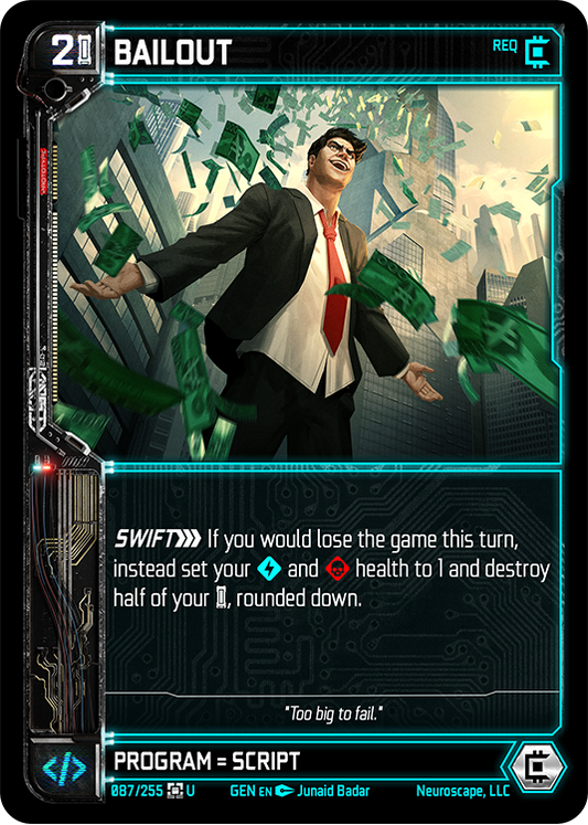 Neuroscape TCG - Bailout GEN-087